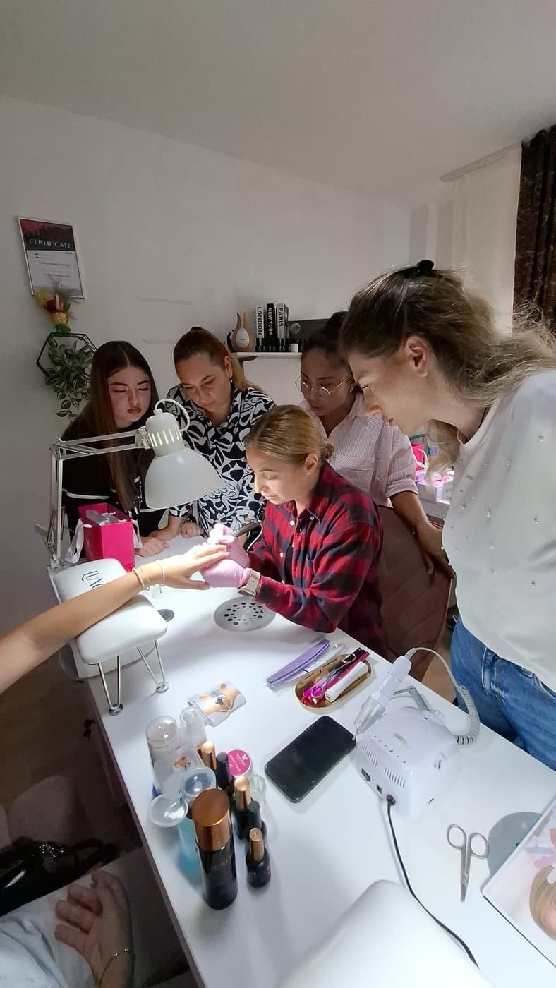 Moment de la curs cu Cristina Ganea